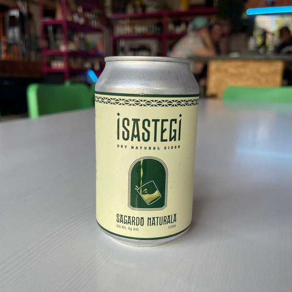 Isastegi Sagardo Naturala Natural Cider 330ml Cans